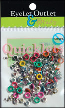 Eyelet Outlet Quicklets Round 84/Pkg-Summer 2 - £11.65 GBP