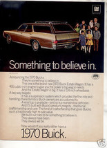 1970 BUICK ESTATE WAGON CAR AD - $8.99