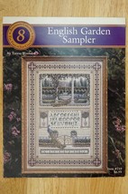 Teresa Wentzler English Garden Sampler Peacock Counted Cross Stitch Char... - $24.74