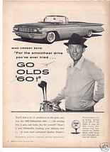 1960 Olds With Bing Crosby Car Ad - £10.38 GBP