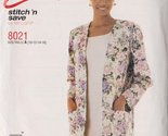 Misses Jacket And Dress McCall&#39;s Sewing Pattern 8021 (Size A: 10-12-14-16) - $4.94