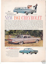 1961 CHEVY BISCAYNE AD - $9.99