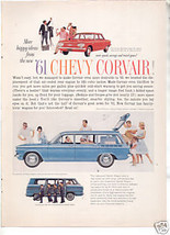 1961 CORVAIR CAR AD - $9.99