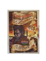 Gregg Allman &amp; E Amici Concerto Poster Il Fillmore 1998 Il Brothers Fascia - $67.48