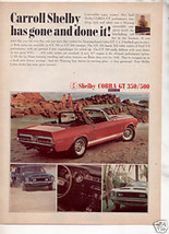 1967 1968 SHELBY GT 350 500 AD - £7.98 GBP