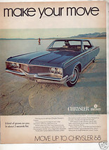1968 CHRYSLER NEWPORT AD - $9.99