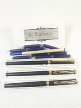Pen Quest set 3 pens fountain ball point roller point blue ink Made In I... - $19.00