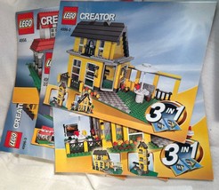 Lot Of Lego 5 Creator Instruction Manuals 4956 2/2, 4996-1 &amp;2&amp;3, 4956 - $10.84