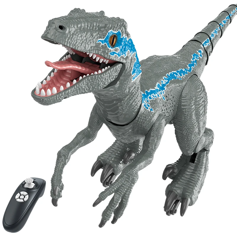 2.4G RC Dinosaur Intelligent Raptor  Remote Control Jurassic Dinosaur Toy - £75.23 GBP
