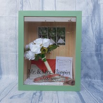 Valentine day  SAGE GREEN Large Wood Shadow Box 11 11/16&quot; x 14 15/16&quot; x ... - $2,050.69 MXN