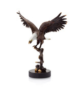 SPI Brass Eagle on Branch Statue - £162.36 GBP