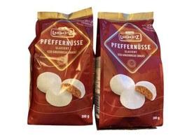 LAMBERTZ  Pfeffernusse Glasiert Iced Gingerbread Cookies -2 -7.05oz bags EXP8/25 - $16.73