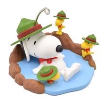 Hallmark Christmas Ornament 2021 Peanuts Gang Taking a Dip Snoopy Beagle Scouts - $22.76