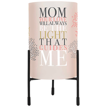 Hurricane Candleholder With Heartfelt Mom Sentiment - $27.95