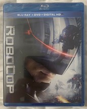 RoboCop Blu Ray / DVD Combo Samuel L. Jackson, Sci-Fi Robot Action Movie MGM New - £7.40 GBP