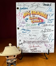 Big Trouble in Little China Script Signed - Autograph Reprints - Jack Burton - £19.66 GBP