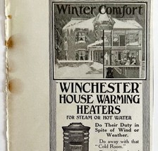 1906 Winchester House Warming Heaters Advertisement Winter Appliance Ephemera  - £10.38 GBP