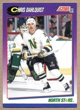 1991-92 Score American #365 Chris Dahlquist Minnesota North Stars - £1.48 GBP