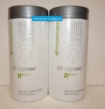 Two pack: Nu Skin Nuskin Pharmanex ageLOC R2 Day Formula SEALED x2 - £115.59 GBP