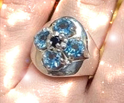 HAUNTED RING THRONE BORNE CROSS BLESSINGS HIGHEST ;LIGHT MAGICK 7 SCHOLARS image 2