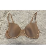 Victoria&#39;s Secret Lined Demi 36c Nude Natural Tone Bra Lightly Padded An... - £11.52 GBP