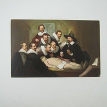 Postcard Art Rembrandt Anatomy Lesson of Dr. Nicolaes Tulp Antique Unposted - £7.95 GBP