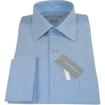 Men&#39;s Dress Shirt Christopher Lena 100% Cotton Wrinkle Free C507Wd0f blue - £46.33 GBP