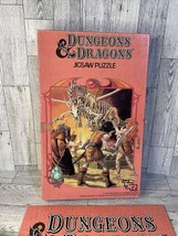 Vintage Dungeon &amp; Dragons 1983 Jigsaw Puzzle 200 Piece TSR **Missing One... - $16.00