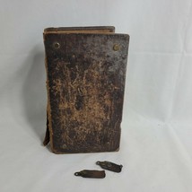 1863 German Bible or All Scriptures Old And New Testaments 601st Edition - $93.95