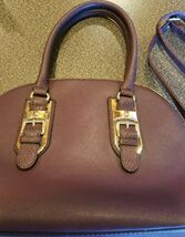 "APT 9" Brand Handbag ~ Burgundy ~ 10" x 14" - $35.00