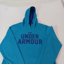 Under Armour Men's Blue Drawstring Hoodie Pullover Sweatshirt Size Small image 12