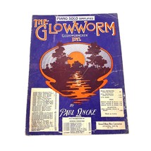 Vintage Sheet Music The Glow-Worm 1932 Piano Beginner Paul Lincke Teaching Score - $9.95