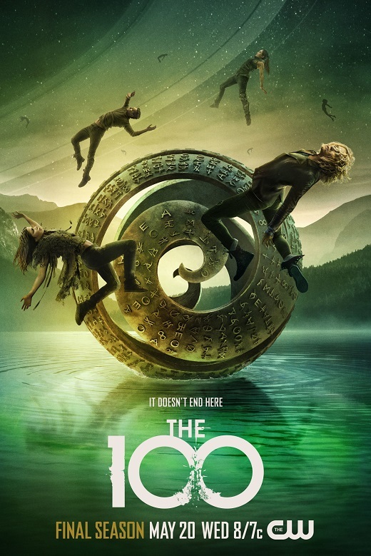 The 100 Poster Jason Rothenberg Season 7 TV Series Art Print Size 24x36" 27x40" - £8.62 GBP - £15.73 GBP