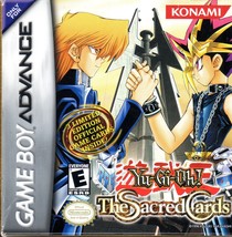 Nintendo Gameboy Advance GBA Yu-Gi-Oh! The Sacred Cards game, (Manual &amp; Insert) - £22.91 GBP