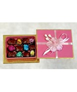  Amazing Pink Miniature Lovely Handmade Boxes of Chocolates All of 1&quot; Do... - £14.30 GBP