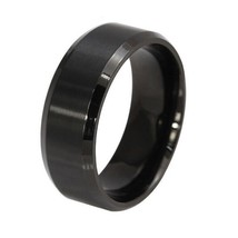 ZORCVENS High Quality 3 Colors Black Gold silver color Stainless Steel Male Ring - £6.77 GBP