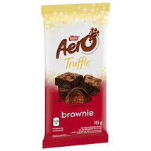 5 X NESTLÉ AERO TRUFFLE Brownie Milk Chocolate Bar 105g Each Canada - $32.90