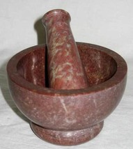 Mortar and Pestle Stone 2 1/2&quot; x 4&quot; - £19.71 GBP