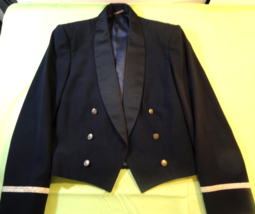 PATRIOT REG USAF AIR FORCE FORMAL MESS DRESS BLUE JACKET UNIFORM COAT 40R - $1,763.53 MXN