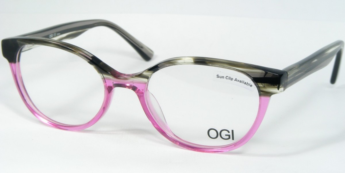 OGI Kids OK328 2096 PINK GREY CLEAR EYEGLASSES GLASSES PLASTIC FRAME 46-... - $63.36