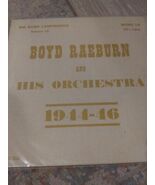 33RPM Big Band Landmarks Boyd Raeburn - 1944-46  - $19.99