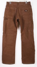 Men Clothing Dickies Cargo gold color carpenter work pants size 30 X 32 - £14.64 GBP