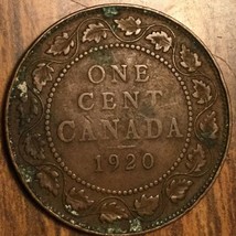 1920 Canada Large Cent Penny Coin - £2.21 GBP