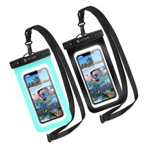 Waterproof Phone Pouch [2-Pack] - Universal IPX8 Waterproof - £46.24 GBP