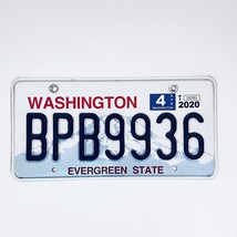 2020 United States Washington Evergreen Passenger License Plate BPB9936 - £14.06 GBP