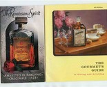 6 Liqueur Booklets Tia Maria Grand Marnier Irish Mist Amaretto Cointreau... - $35.64