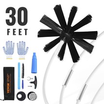 VEVOR 30 FEET Dryer Vent Cleaner Kit, 22 Pieces Duct Cleaning Brush, Reinforced  - $59.82