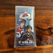 Colorado Avalanche 30 Years Commemorative Souvenir Ticket 12/11/25 Ball - $34.65