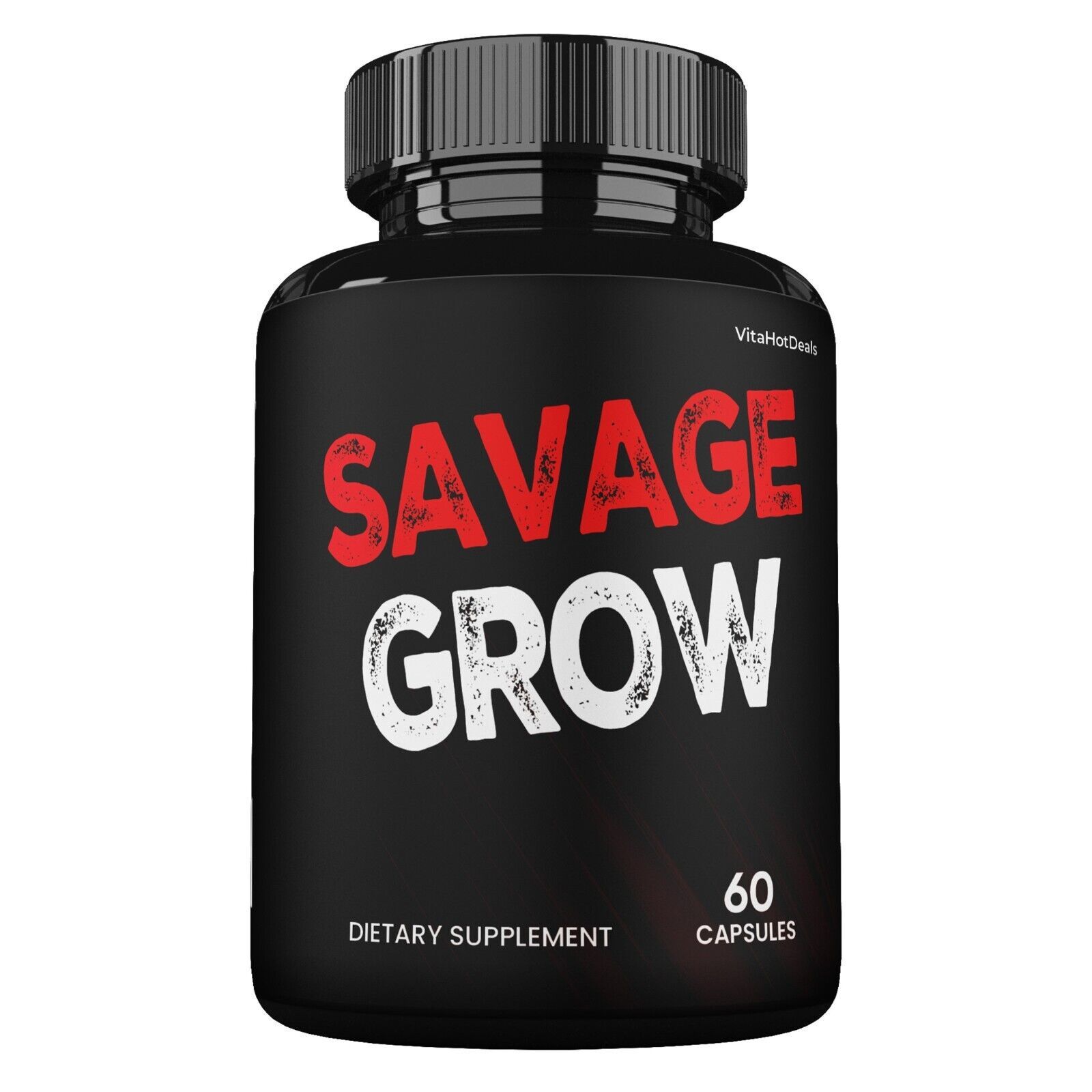 1 Pack Savage Grow Capsules Maximum Strength Supplement
