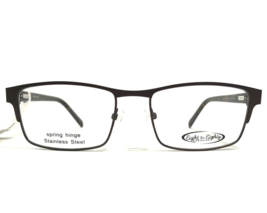 Eight to Eighty Eyeglasses Frames CLASSY BROWN Tortoise Rectangular 53-17-145 - £32.85 GBP